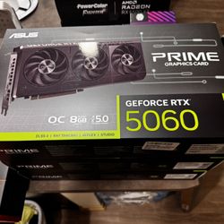 NEW ASUS Prime RTX5060 Triple Fans OC Graphics Card