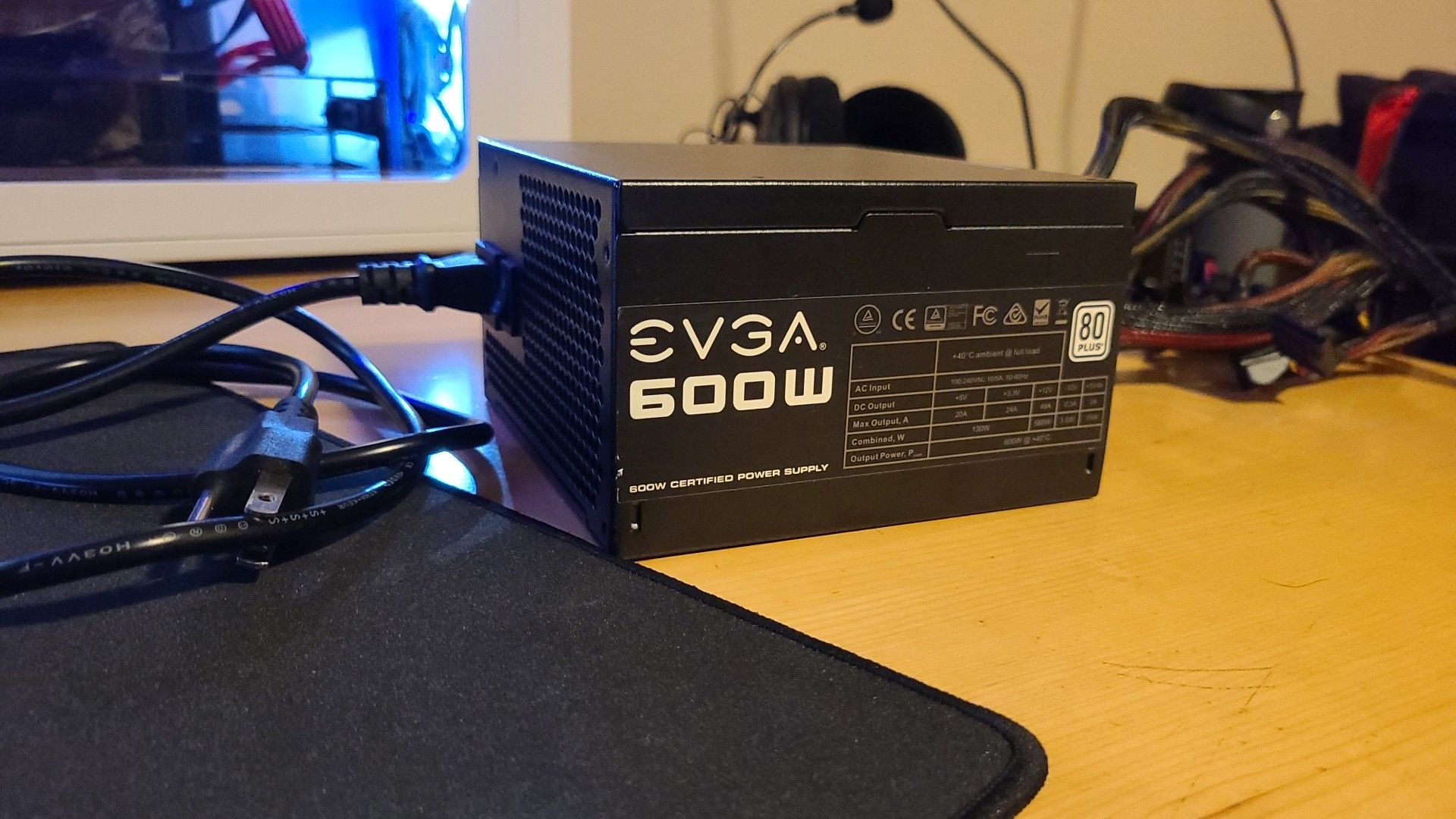 EVGA 600W 80+ Power supply