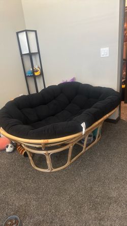 Double Papasan Chair Frame and Cushiom