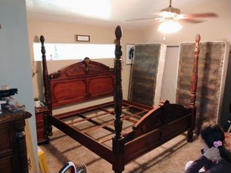 Beautiful king size bed