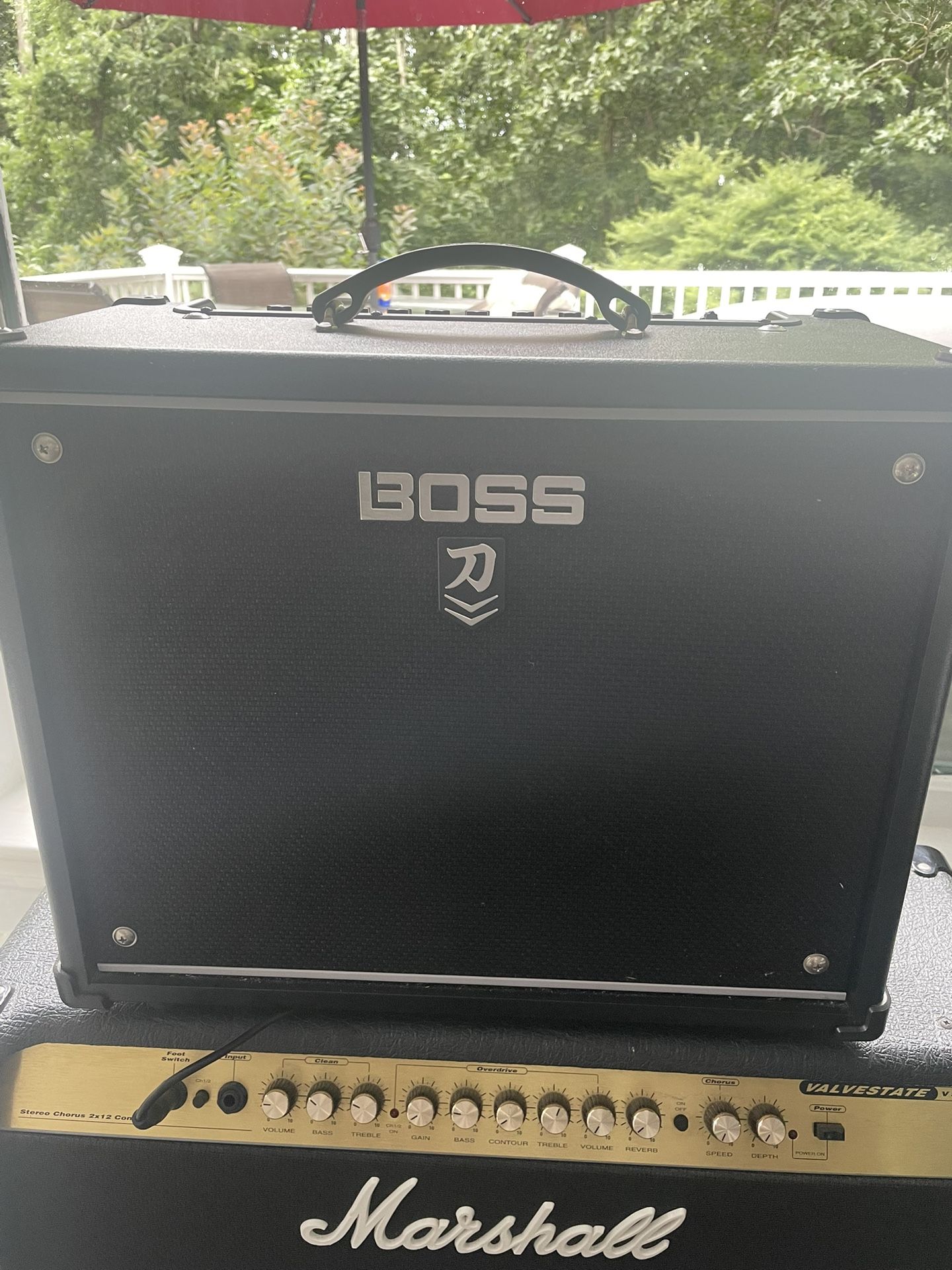 BOSS KATANA 50 W/footswitch Like New