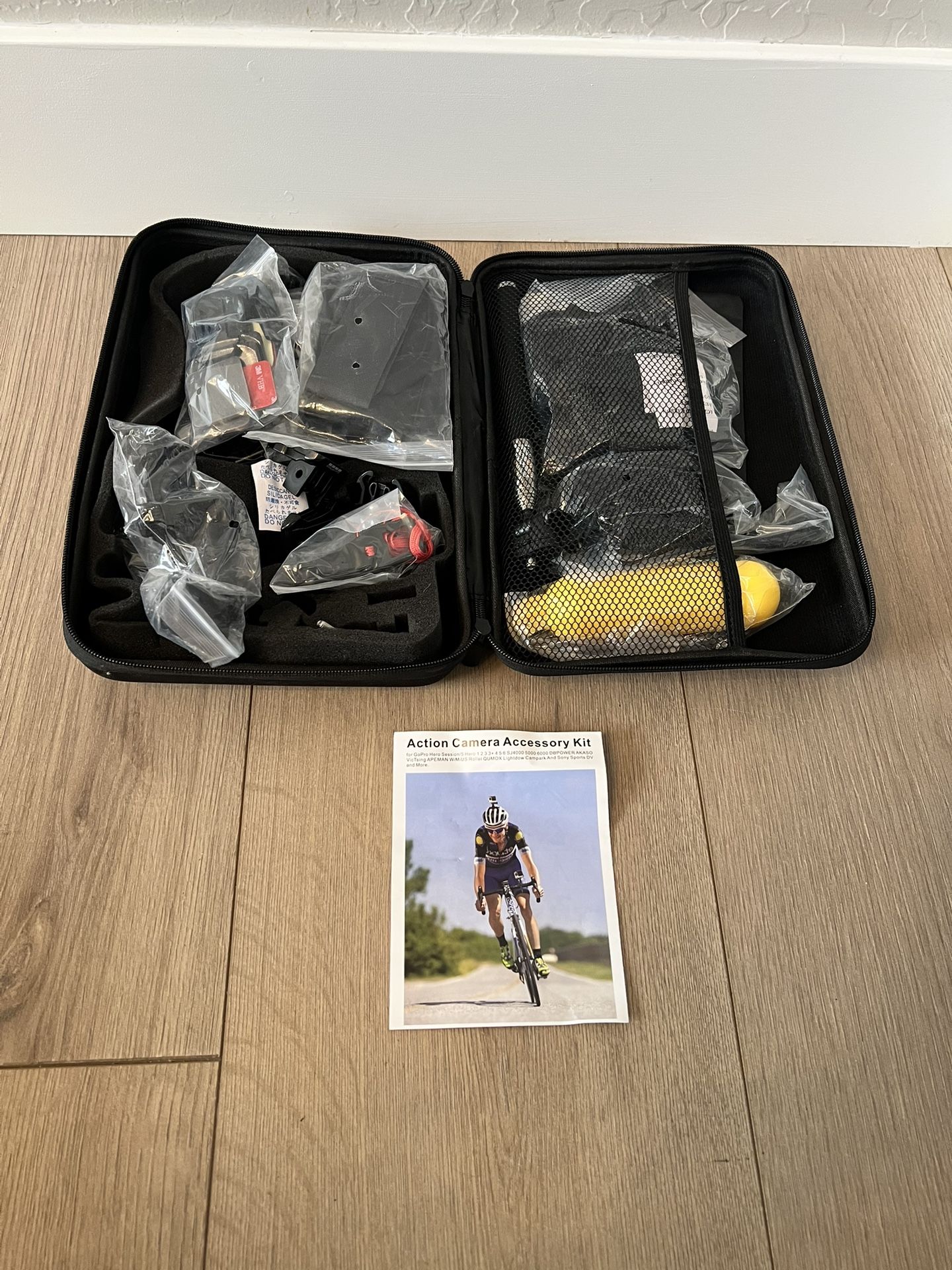 NEW- 50 in 1 Action Camera Accessory Kit Compatible For GoPro