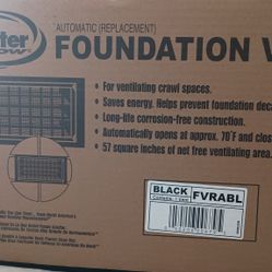 Vents For Air Flow Under Manufactured Homes 