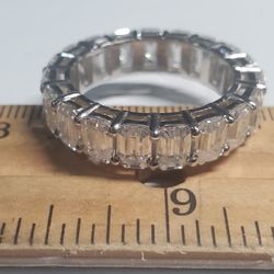 Brand New Moissanite Diamond Ring VVS White Passes Dismond Tester, Eternity Mens Ring Size 11

$1,000 SAN JOSE, CA