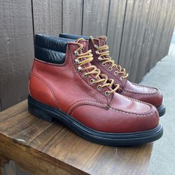 Red Wing 204 Supersole Moc Toe Vintage Size 7.5D