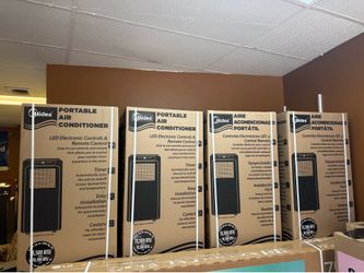 Portable air conditioning units 13500 Btu cools 450 sq ft comes with window Kit