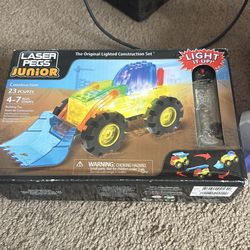 Laser Pegs Junior light up construction lego toy (comes in many different shapes/cars)