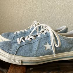 Converse One Star Low Top Suede – Light Blue 11.5/13.5
