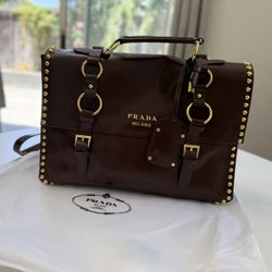 Prada studded Bag