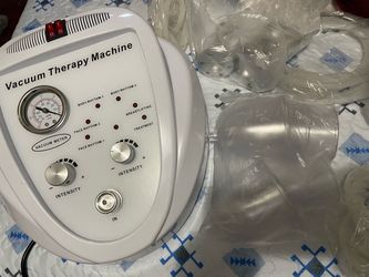 Vacuum therapy machine