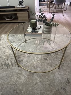Gold Coffee Table