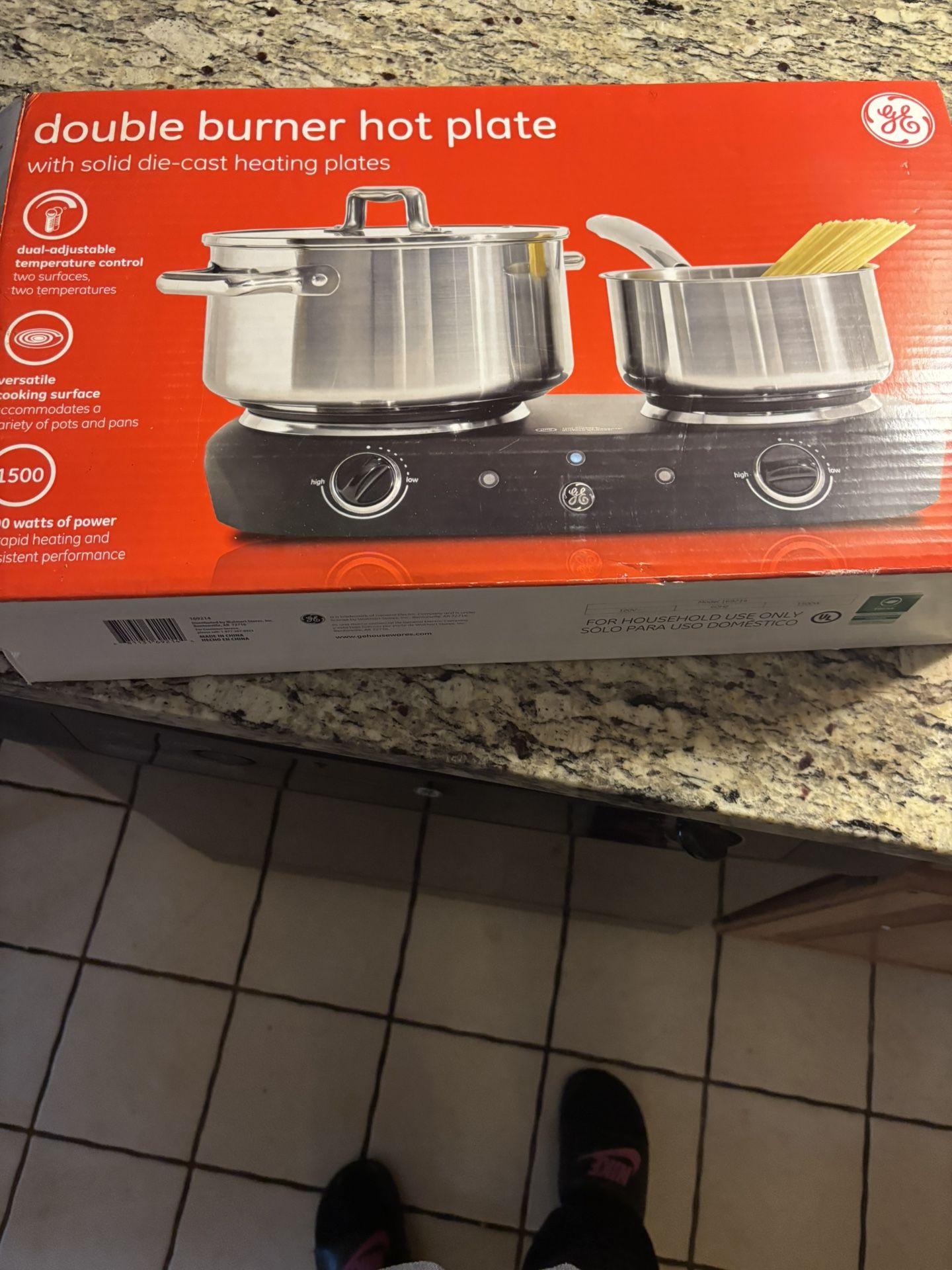 Double burner Hot Plate