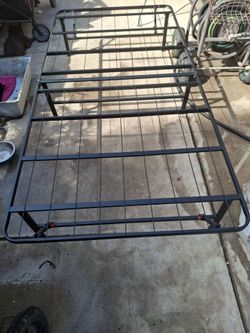 Foldable Metal Platform Bed Frame