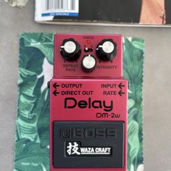 Boss Delay Pedal