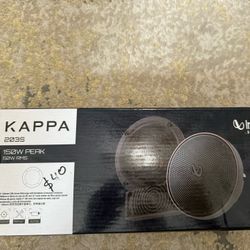 Brand New Infinity Kappa 203S Speakers, Not JL Audio, Bose, Alpine, Jbl 