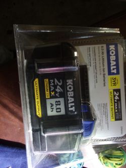 Kobalt 24v Maxx 8.0 AH