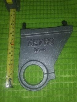 Steering Column Mount. Heavy Cast Aluminum. Fits Custom Vehicles. 1 3/4" to 2" column.