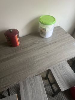 Dining or kitchen table set with chairs