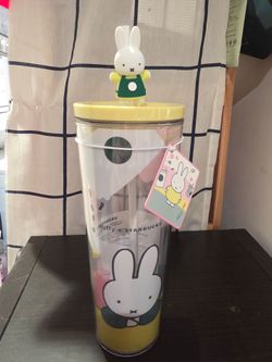 Miffy x Starbucks clear cup