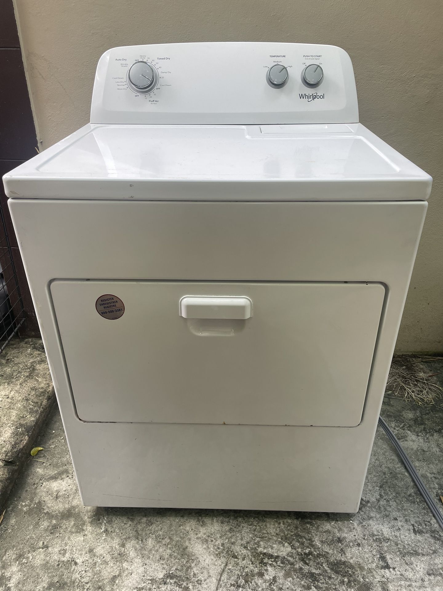 Whirlpool Dryer