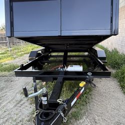 New 8x2x12 Hydraulic Utility Dump Trailer 🌸