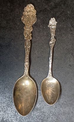 Antique Gorham & C.W. Schumann Solid Sterling Silver Spoons (21.2g) – Milwaukee & St. Joseph MO