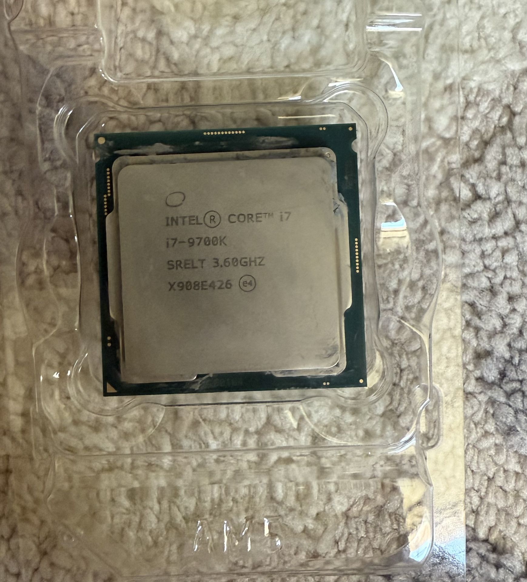 CPU i7-9700k 3.60GHZ