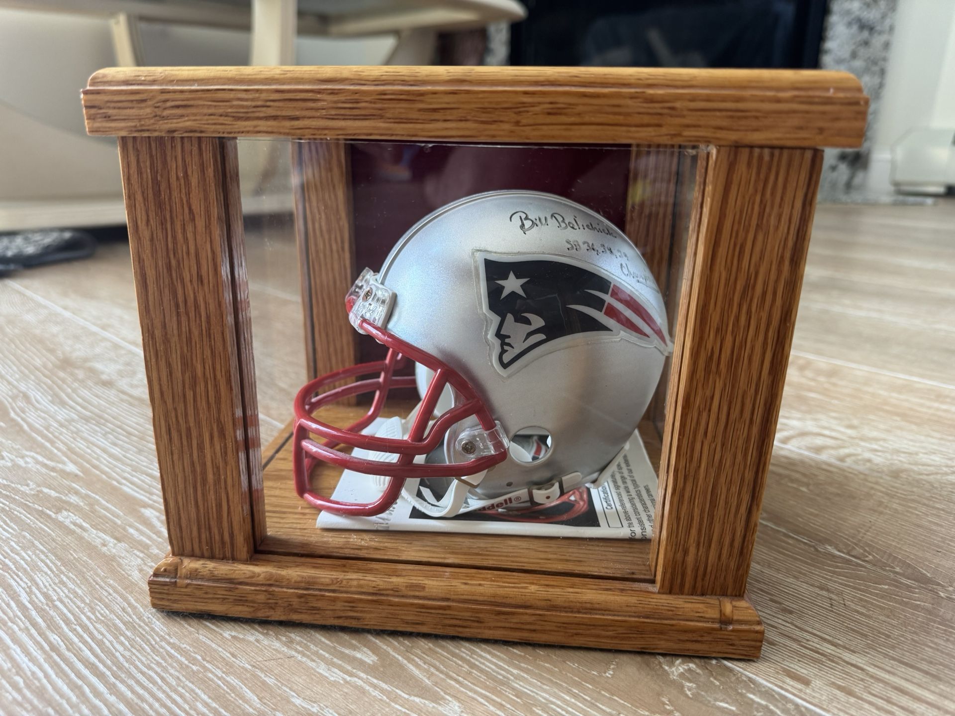 Bill Belichick Signature Authentication