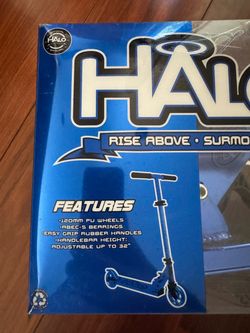 Brand New HALO Candy Chrome Kids Scooter – Sealed in Box