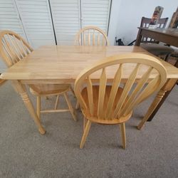 Table And 4 Chairs