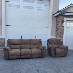 Couch And Recliner Chair