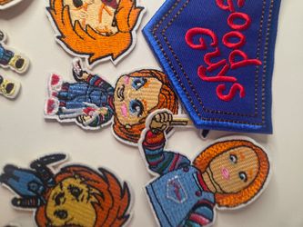 Chuckie iron on patches NEW