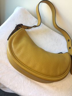 Coach Soft Leather Luna Shoulder Bag 