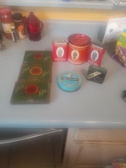 Vintage Tobacco Tin Collection