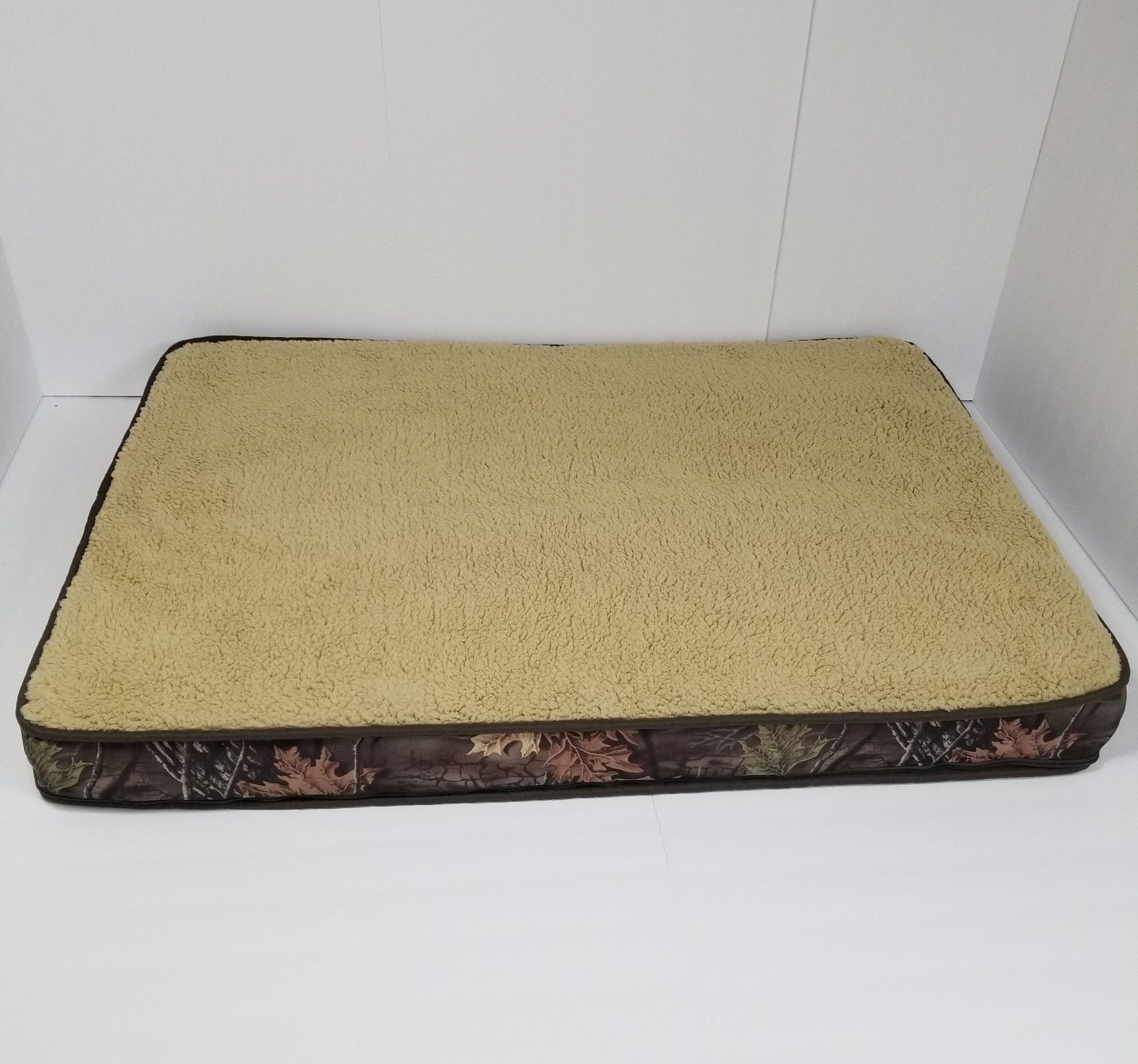 Camo Double Orthopedic Dog Bed 40"x30"x4'