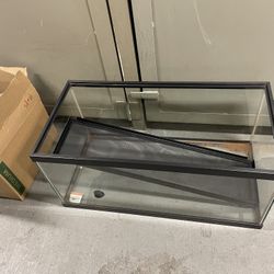 40 Gal Glass Terrarium Free