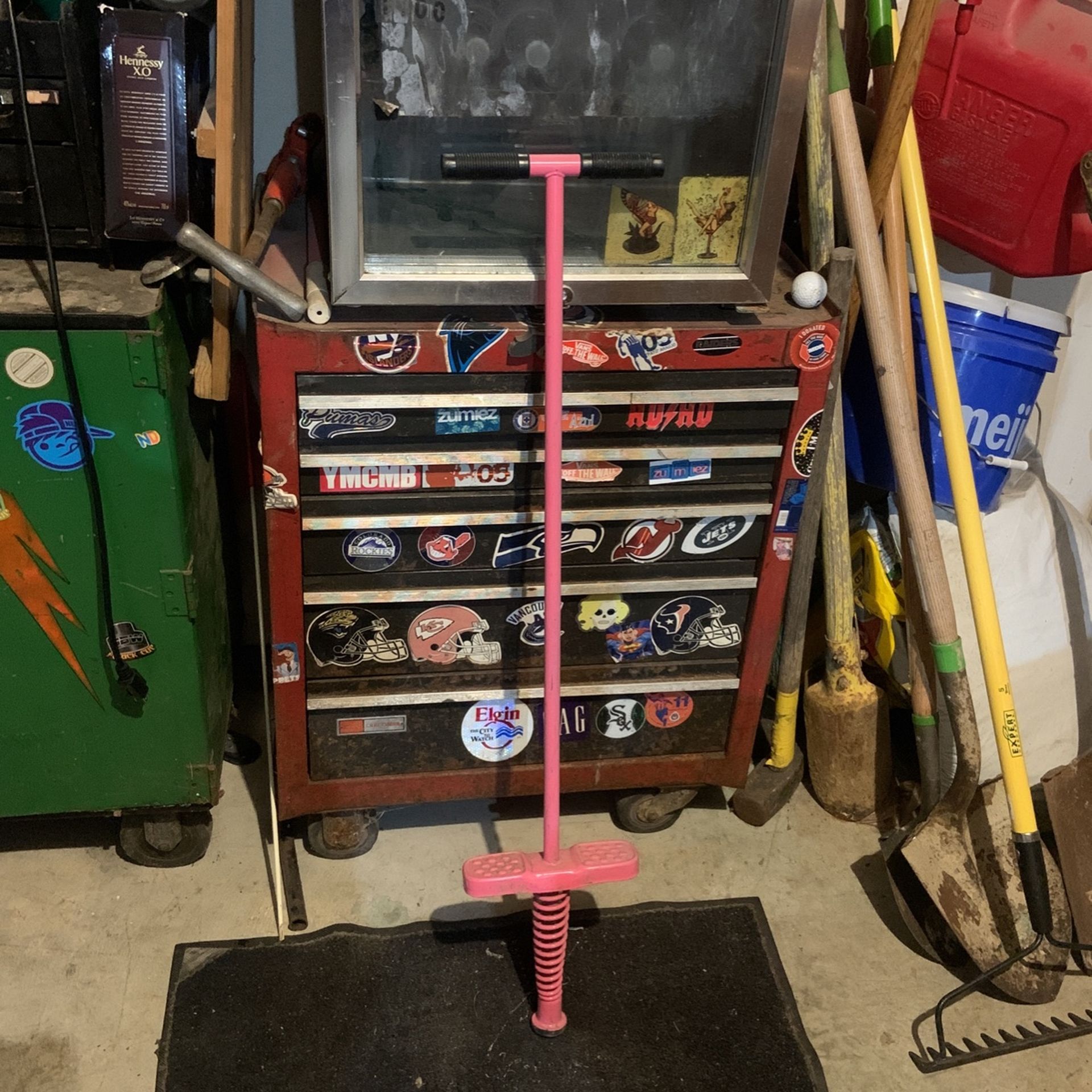 Old school pogo stick