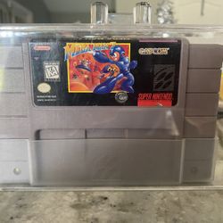 Authentic Mega man 7 W/ Dust Cover Excellent Cond.