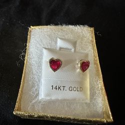 Aretes De Oro Italiano 14k 