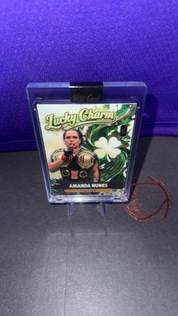 2026 UFC Amanda Nunes Shrt #r’d Parallel Card! 1/1! NRM/M cond!