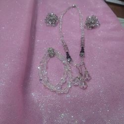 Vintage Set Of The Most Beautiful Crystal S Wow 