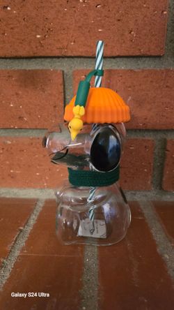 Starbucks Snoopy Glass Cup