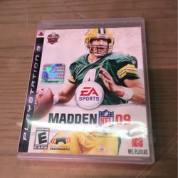Ps3  Madden NFL 09 