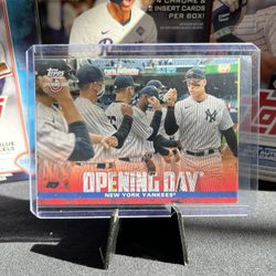 Topps Opening Day New York Yankees
