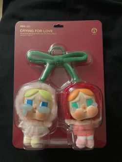 Pop Mart Cry Baby Crying For Love Vinyl Plush Hanging Card (unopened)
