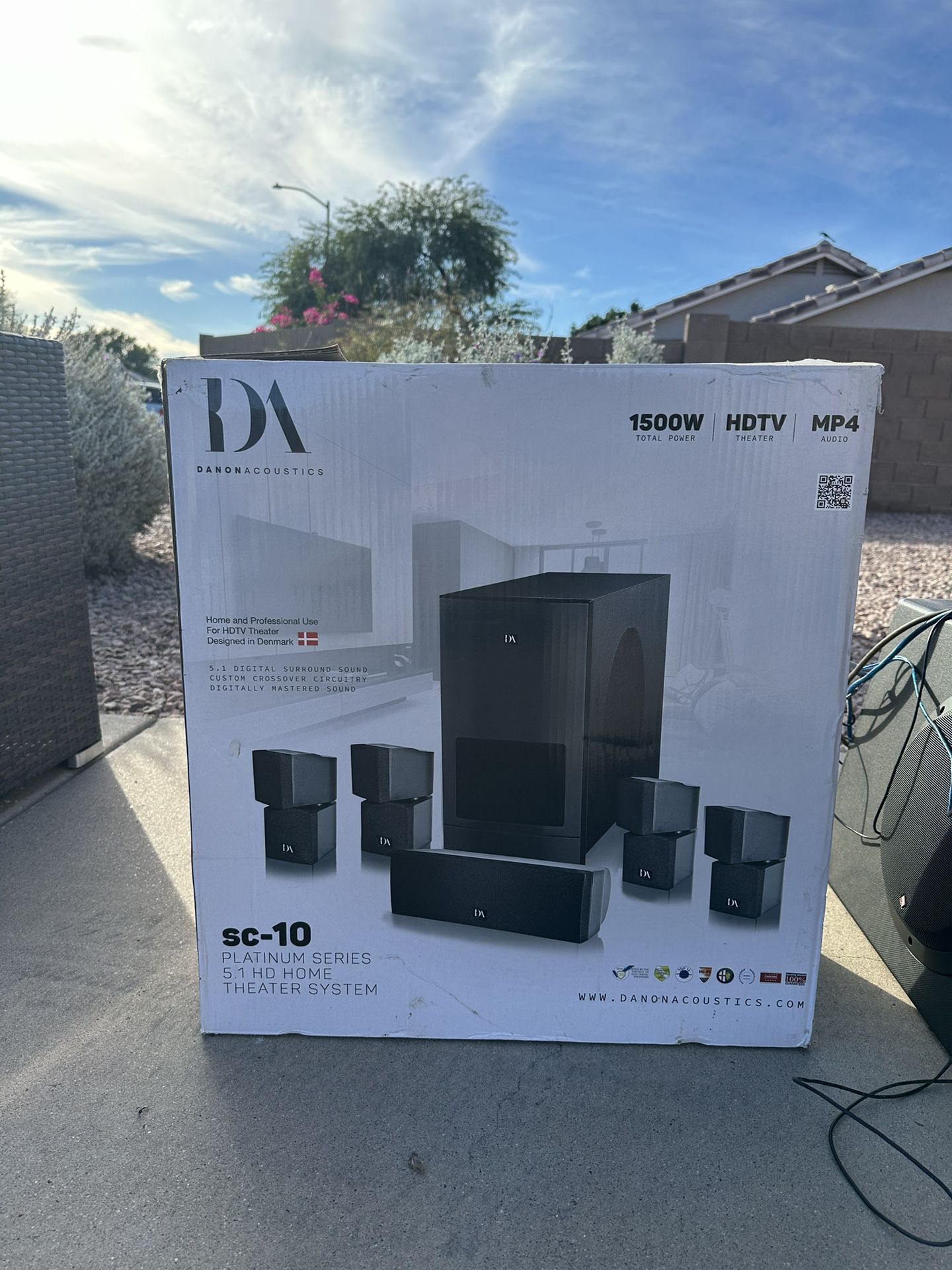 New In Box Surround Sound