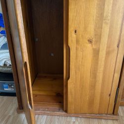 Cabinet With Shelves Solid Pine 