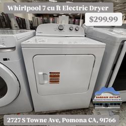 Whirlpool Electric Dryer 7 Cu Ft 