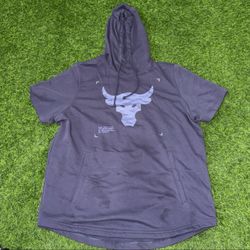 The Rock Dwayne Johnson x Under Armor collab Navy color tank top Sweater Medium