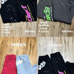 Sp5der sweats